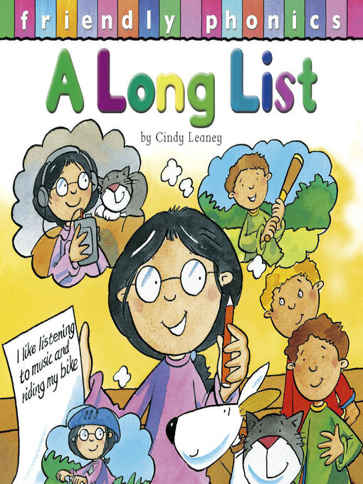 Title details for A Long List by Cindy Leaney - Available